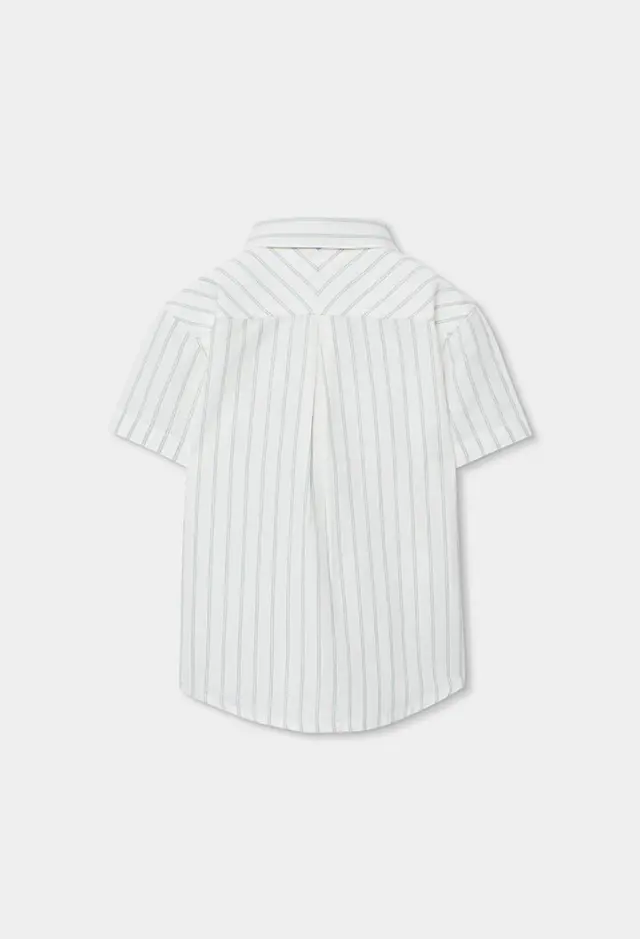 Boboli Shirt linen ριγέ για αγόρι 813024-9778 2