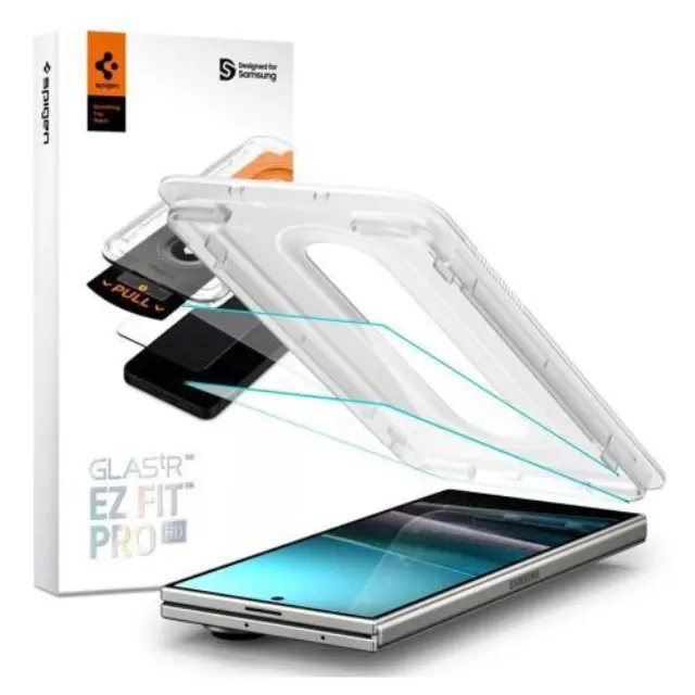 Tempered Glass Full Face Spigen Glas.tR EZ-FIT Samsung Galaxy Z Fold 7 5G (2 τεμ.) N68657
