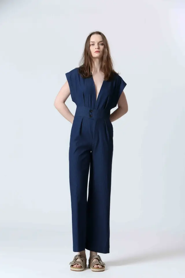 SEE U SOON JUMPSUIT (S25191230-BLUE) - S
