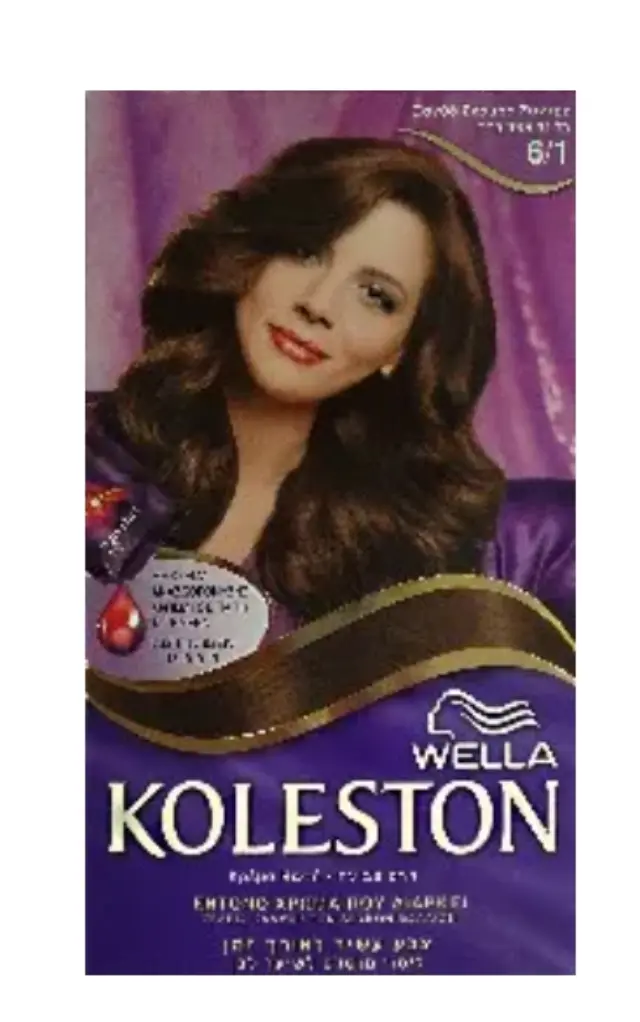 Wella Koleston Kit Μόνιμη Βαφή Μαλλιών 60ml - 6/1 Ξανθό Σκούρο Σαντρέ