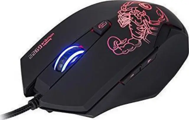 Marvo RGB Gaming Ποντίκι 4000 DPI Μαύρο G922