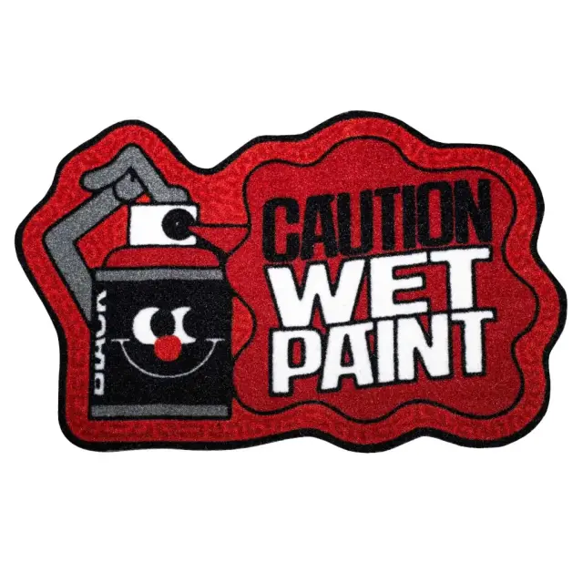 MONTANA Doormat “Caution Wet Paint”