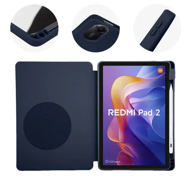 OBAL:ME SolidTab Case for Xiaomi Redmi Pad 2 Dark Blue 2