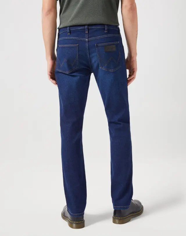 Wrangler Ανδρικό GREENSBORO 803 NIGHT SHADE Τζιν Παντελόνι – Dark Blue - 44W 34L 2