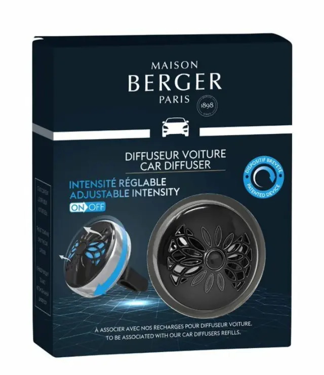 Maison Berger Paris Car Diffuser-Συσκευή Διάχυσης αρωματισμού αυτοκινήτου Technique Flower 3