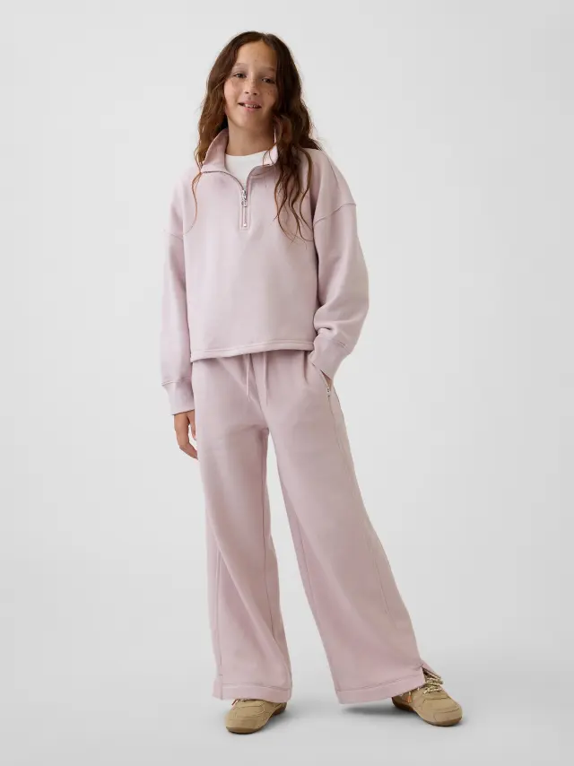 Παιδικό Παντελόνι Φόρμας VintageSoft Baggy Varsity Γραμμής Primitive pink