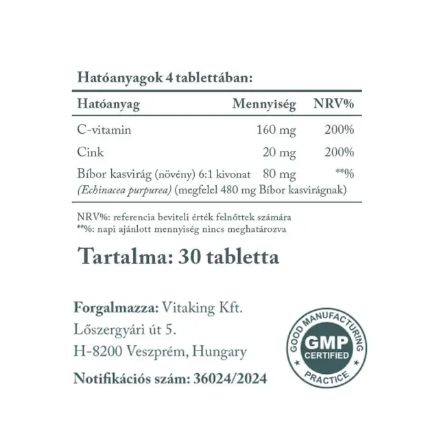 Vitaking Zinc Immuno 2
