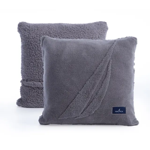 ΔΙΑΚΟΣΜΗΤΙΚΟ ΜΑΞΙΛΑΡΙ NAU COAST 45X45 NEF-NEF HOMEWARE GREY 2