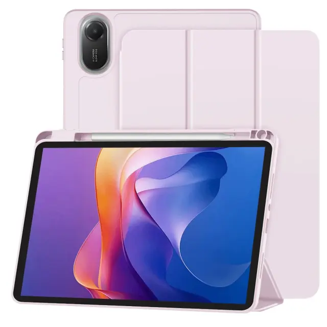 Techsuit - Flex Trifold (με Βάση για Pen) - Xiaomi Redmi Pad 2 - Pink