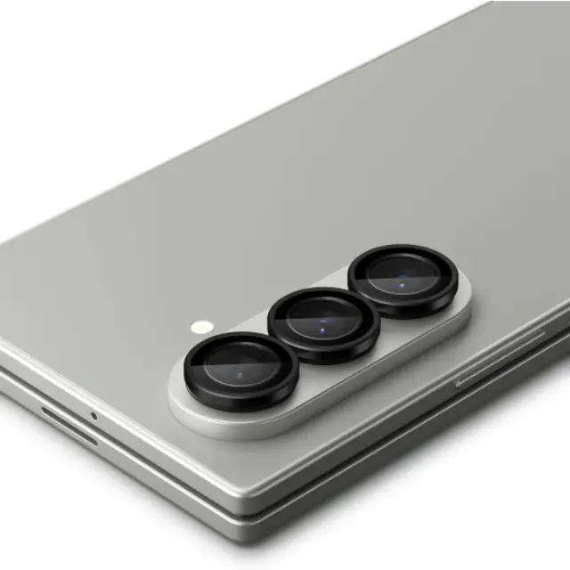 Spigen Optik Pro Hd Glas.tr ”ez Fit” Camera Protector 2-pack Galaxy Z Fold 7 / 8 Ultra Black 2