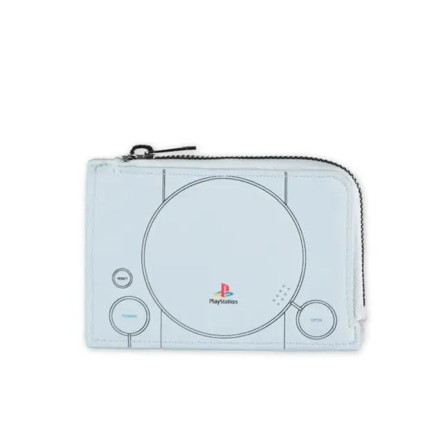 Difuzed Sony Playstation Ανδρικό Πορτοφόλι Καρτών Card Holder Γκρι