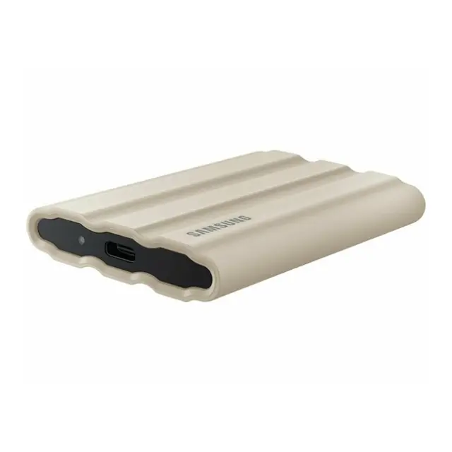 Samsung Εξωτερικός Σκληρός Δίσκος SSD Portable T7 Shield 2TB USB 3.2 Beige (MU-PE2T0K/EU)