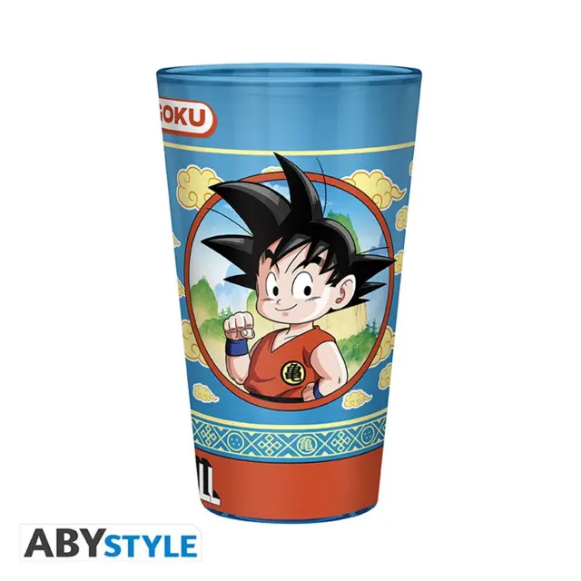 Ποτήρι γυάλινο DRAGON BALL - Large Glass - 400ml -Goku & the Flying Nimbus ABYVER312