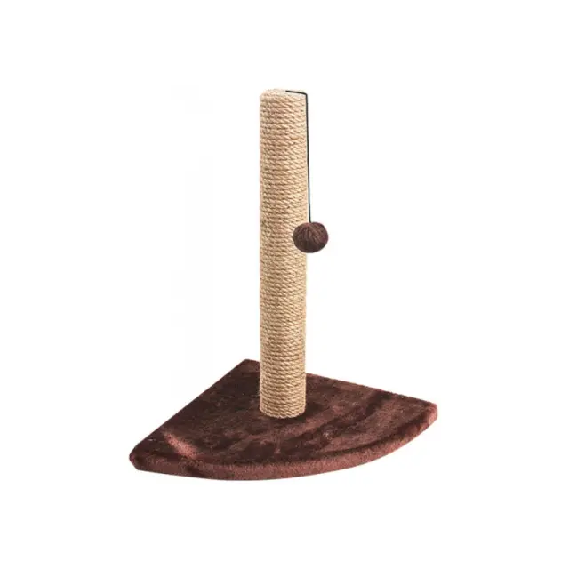Pawise Γωνιακό Ονυχοδρόμιο Corner Scratching Post (28x28x42 cm) 42x28x28cm Μονόχρωμο