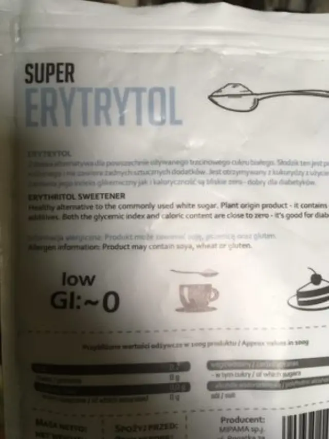 Ερυθριτόλη - Diet Food - 500g 5906395147076