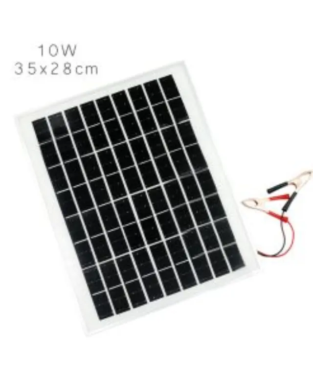 Πολυκρυσταλλικό Φωτοβολταϊκό Πάνελ 10W 12V – 17.28V