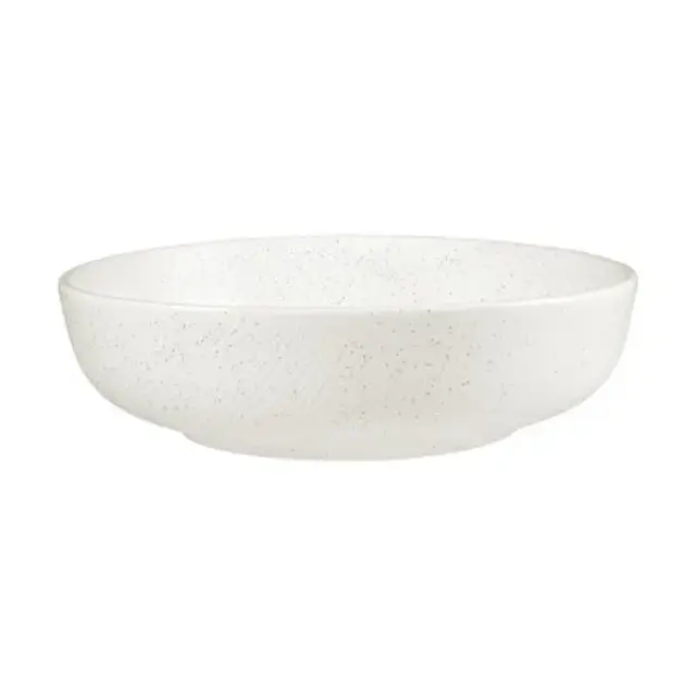 Maxwell & Williams Σαλατιέρα Coupe 22x6cm Λευκό Speckle Πορσελάνης Onni