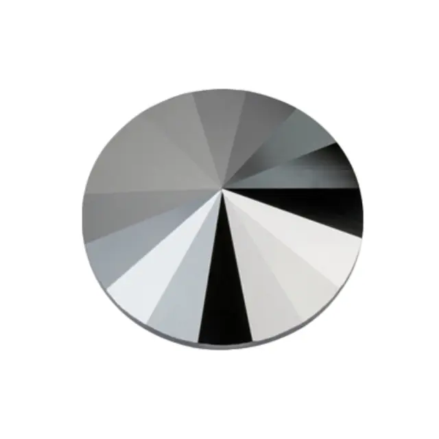 Swarovski 1122 Rivoli Jet Hematite Ø10.7mm (SS47) - 6τεμ