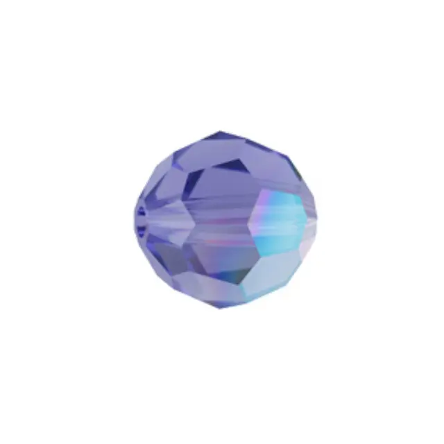 Swarovski 5000 Faceted Round Tanznanite AB 6mm - 10τεμ