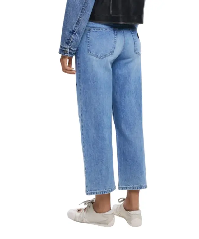 Desigual - Γυναικείο Παντελόνι Τζιν Minimi Mickey Cullote 25WWDD17-5053 Μπλε - 34 2