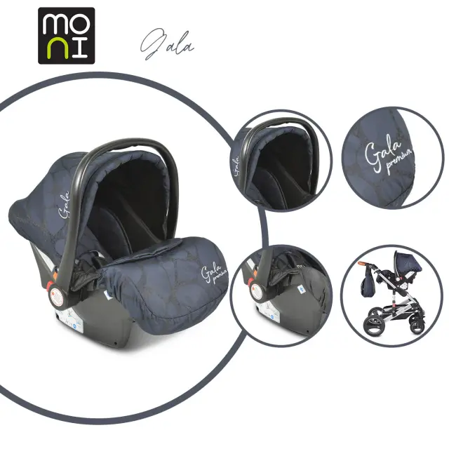 MONI - Car seat Gala Premium azure - 3801005150403