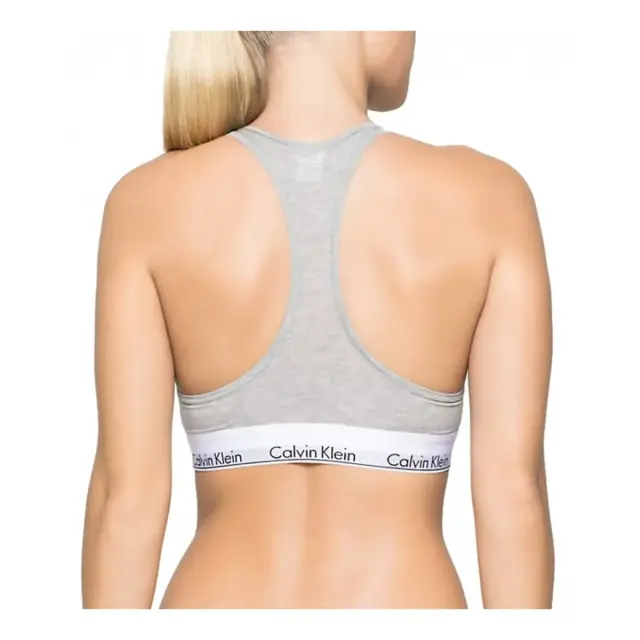 Calvin Klein Γυναικείο Μπουστάκι Lift Sport Bralette, Χρώμα Γκρι 2