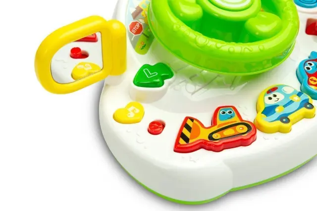 TOYZ Εκπαιδευτικό Διαδραστικό Παιχνίδι Τιμονιέρα με Ήχους και Φώς 3