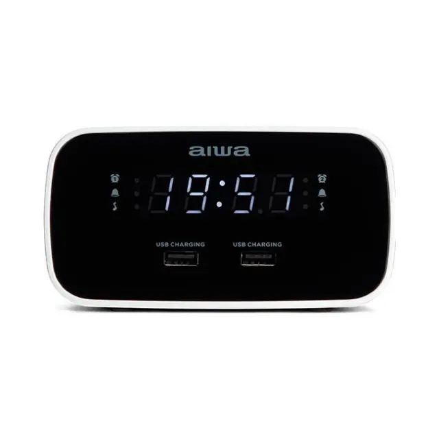 AIWA Οικιακό Ρολόι CRU-19BK Black (CRU-19BK)