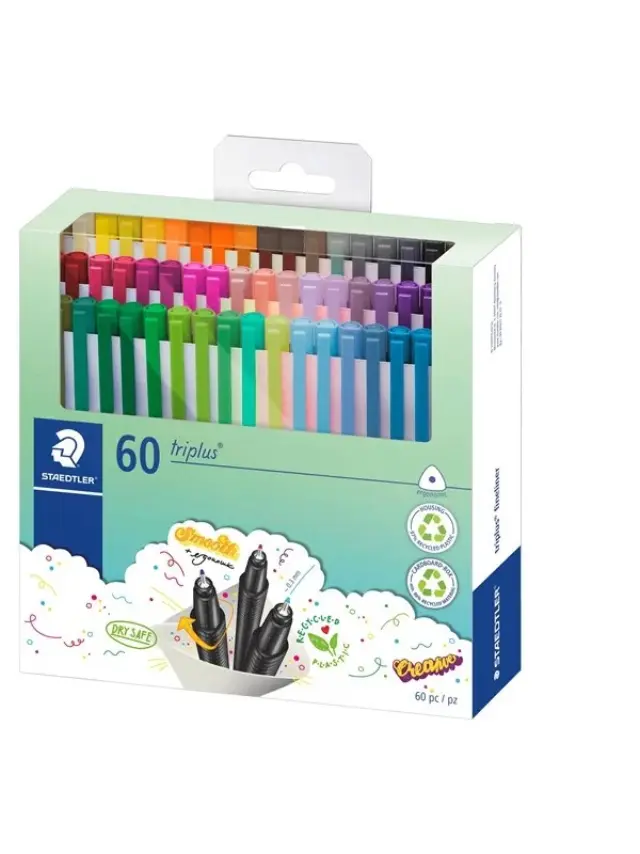 Staedtler - Triplus Finliner - 60 pc (334 C60) - Toys