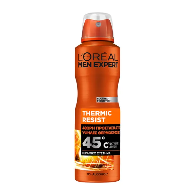 Men Expert Thermic Resist Αποσμητικό Σπρέϊ 48ωρη Δράση150ml