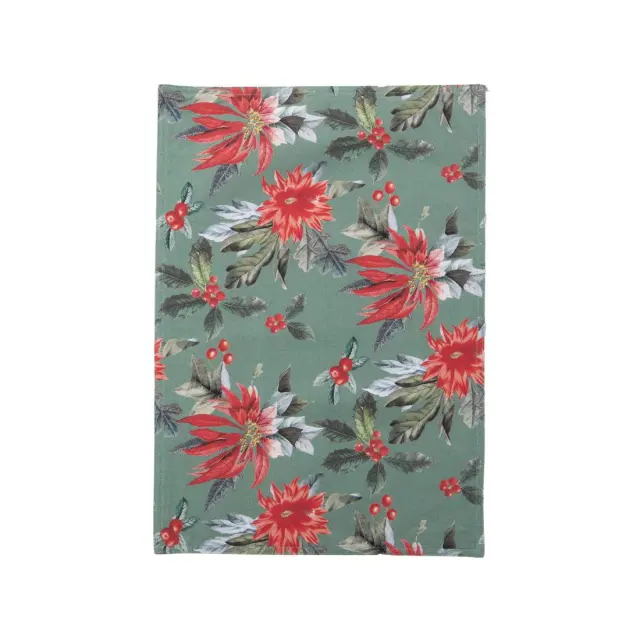 Χριστουγεννιάτικο Σουπλά Nef-Nef Mistletoe Green 48x33 2