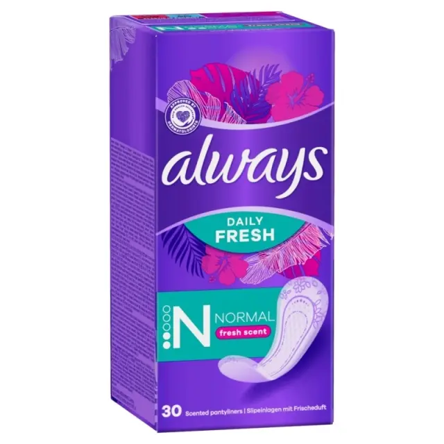 Always Dailies Fresh & Protect Normal Σερβιετάκια 30τμχ