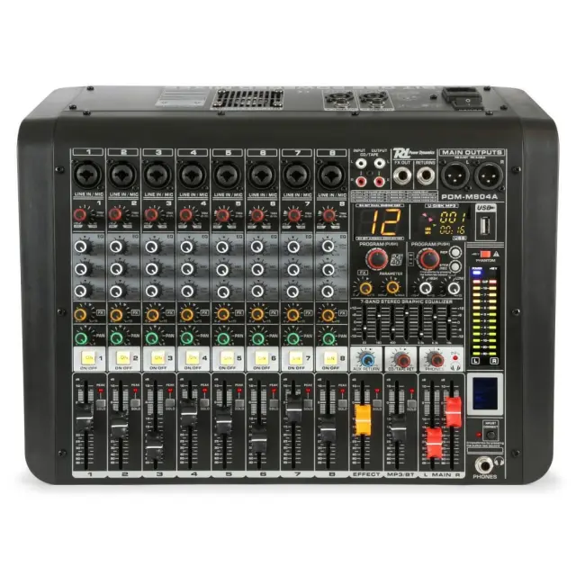 POWER DYNAMICS PDM-M804A ΑΥΤΟΕΝΙΣΧΥΟΜΕΝΗ ΚΟΝΣΟΛΑ ΗΧΟΥ 2