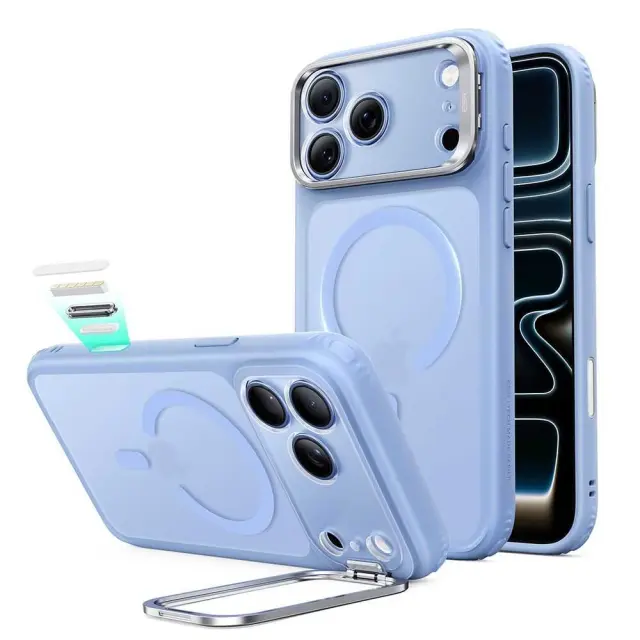 Esr Θήκη Κινητού iPhone 17 Pro Max / 18 Pro Max Classic Hybrid Kickstand Magsafe Frosted Light Blue