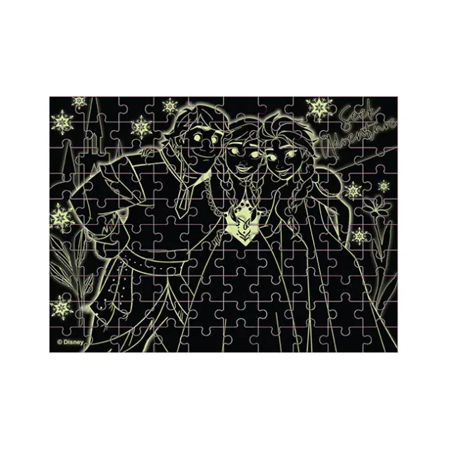 Luna Puzzle Glow In The Dark Disney Frozen 100 τεμ. (000565648) 3