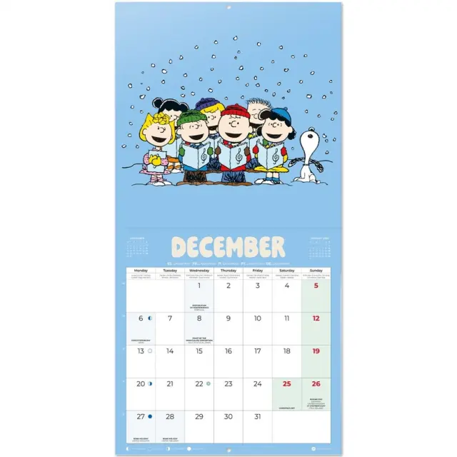 HMEΡΟΛΟΓΙΟ ΤΟΙΧΟΥ SNOOPY 2027 30X30 CALENDAR CP27003 3