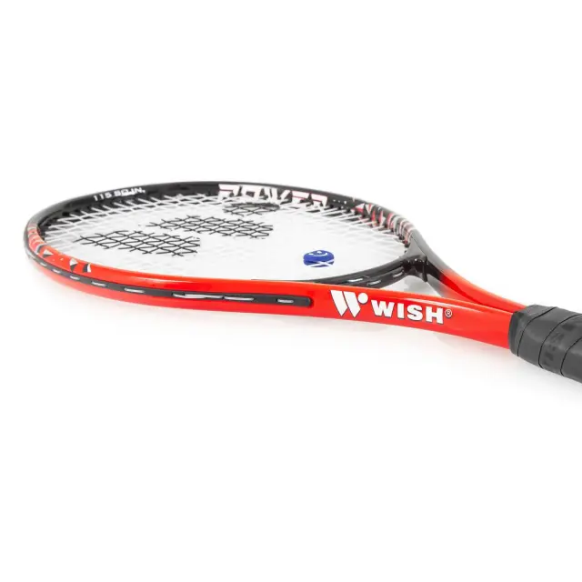 Ρακέτα Tennis WISH ALUMTEC 2515 Κόκκινο/Μαύρο 3