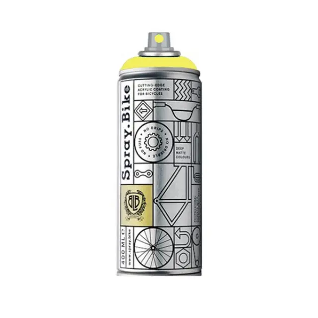 Spray Bike 400ml Fluro Yellow