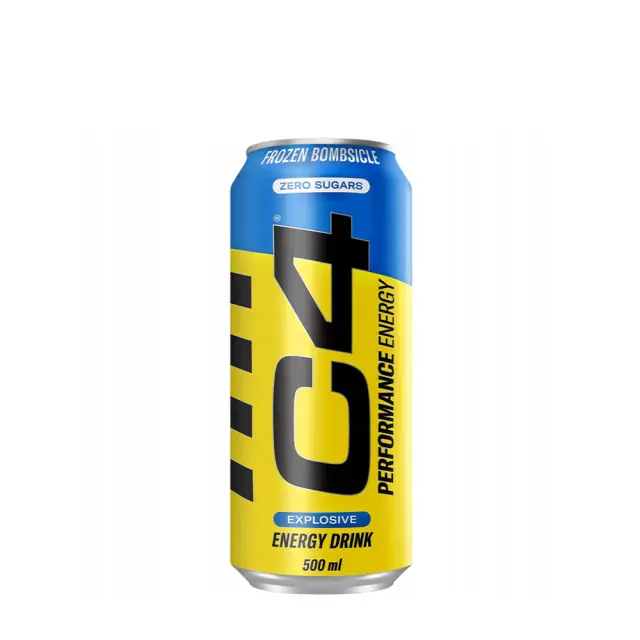 Cellucor C4 Explosive Energy Drink Frozen Bombsicle, 500 ml