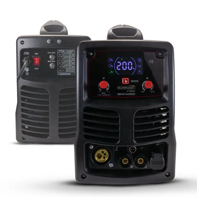 Bormann Pro BIW4050 - Ηλεκτροκόλληση Inverter Απόδοση 250Α/60%, Ψηφ.Οθόνης, Μεγ.Ηλεκτρόδιο 5mm (079323) 2