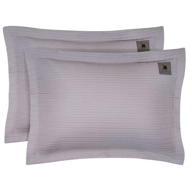 Ζεύγος Μαξιλαροθήκες 50x70+5 Greenwich Polo Club Essential 4454 Lilac 100% Microsatin