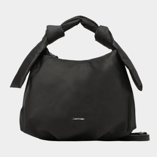 Calvin Klein - Γυναικεία Τσάντα Ώμου/Χειρός Soft Nappa Crossbody Textile K60K610184-BAX Μαύρο