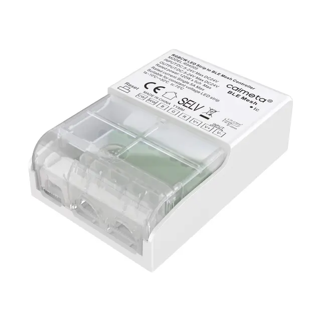 CAIMETA ΕΛΕΓΚΤΗΣ BLUETOOTH ΓΙΑ ΤΑΙΝΙΑ LED RGBCW ΛΕΥΚΟΣ 5YRS 86x52x30mm / 4DR066005