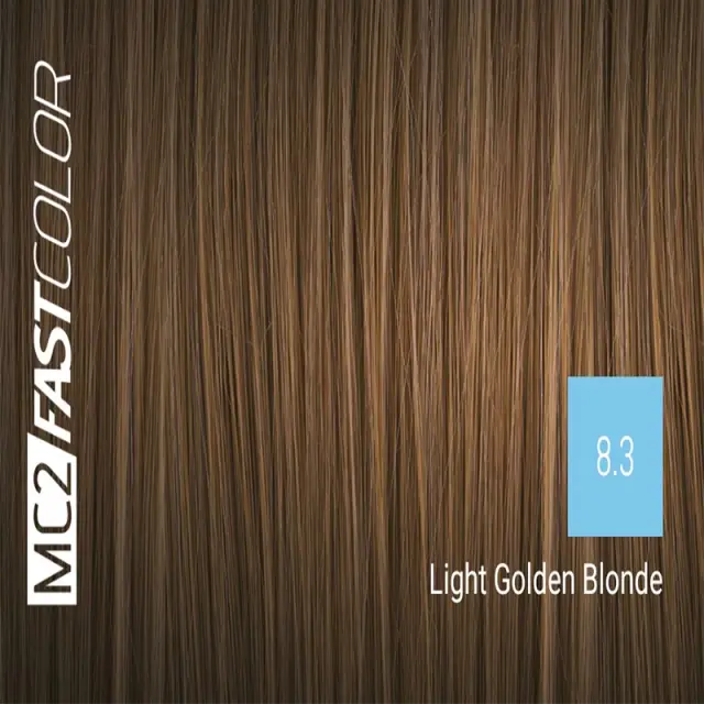 Sensus MC2 Fast Color 8.3 Light Golden Blonde 100ml - (μόνιμη βαφή χωρίς αμμωνία για γρήγορη εφαρμογή) 2