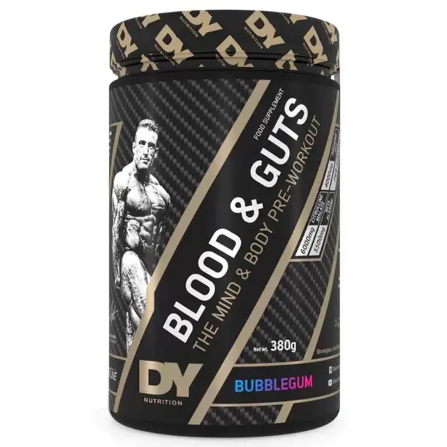Dorian Yates Blood & Guts 380gr Bubble Gum