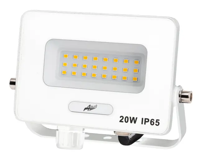ΠΡΟΒΟΛΕΑΣ LED ΚΑΙ ΓΙΑ ΑΝΙΧΝΕΥΤΗ ΚΙΝΗΣΗΣ 20W 230V 6200K ΙP65 ΛΕΥΚΟΣ