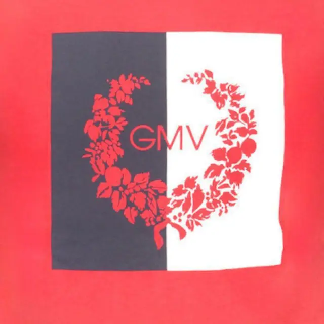 T-Shirt Gian Marco Venturi AU01416A Κόκκινο - 2XL 3