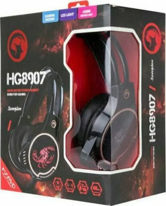 Marvo Over Ear Gaming Ακουστικά με μικρόφωνο HG8907 3