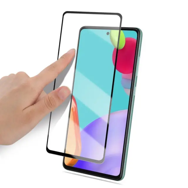 Mocolo® Προστατευτικό τζάμι TG+ Tempered Glass 9H για Samsung Galaxy A52 5G - Mαύρο 3