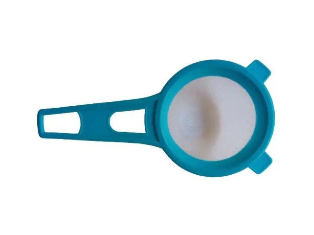 Σουρωτήρι τσαγιού πλαστικό home style - 8 X 19,5 Χ 3,5cm/Πορτοκαλί 3